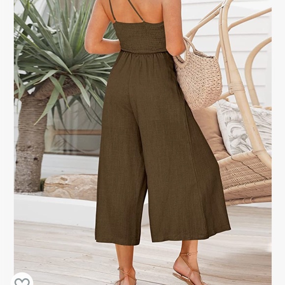 Anrabess wide leg jumpsuit. Size Small. - Picture 6 of 6